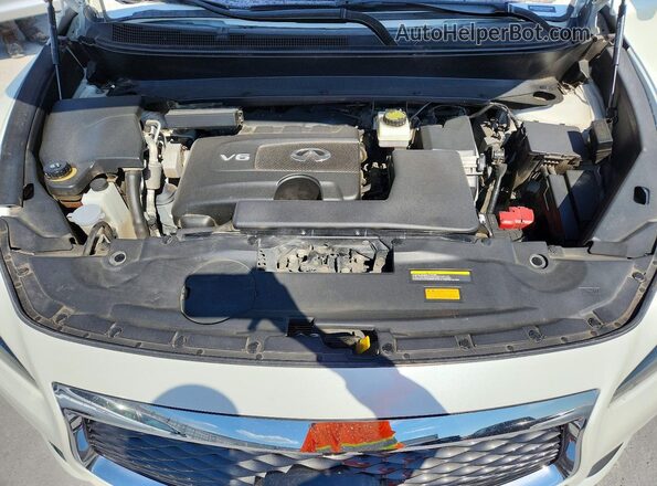 5N1DL0MN6LC505232 2020 INFINITI QX60 White Вид підкапотного простору
