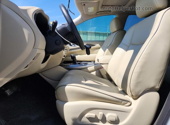 5N1DL0MN6LC505232 2020 INFINITI QX60 White Вид салону спереду