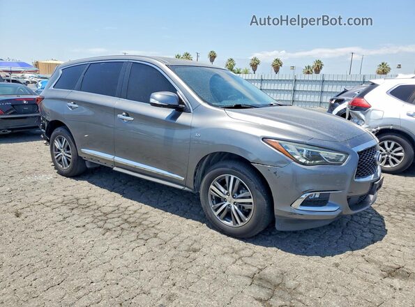 5N1DL0MN6LC514531 2020 INFINITI QX60 Gray Front right