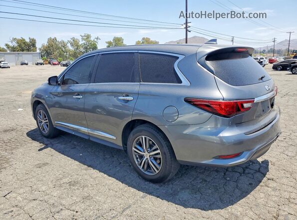 5N1DL0MN6LC514531 2020 INFINITI QX60 Gray Rear left