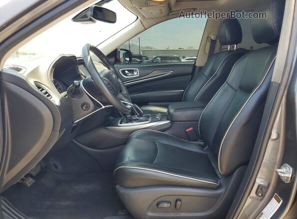5N1DL0MN6LC514531 2020 INFINITI QX60 Gray Front interior view