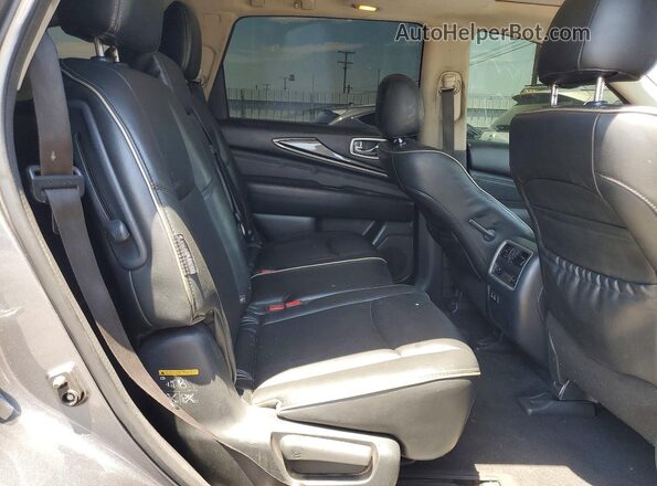 5N1DL0MN6LC514531 2020 INFINITI QX60 Gray Rear interior view