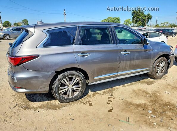 5N1DL0MN7HC552356 2017 INFINITI QX60 Gray უკანა მარჯვენა