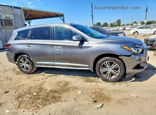 5N1DL0MN7HC552356 2017 INFINITI QX60 Gray წინა მარჯვენა