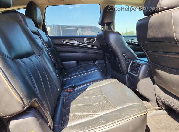 5N1DL0MN7HC552356 2017 INFINITI QX60 Gray უკანა სალონის ხედი