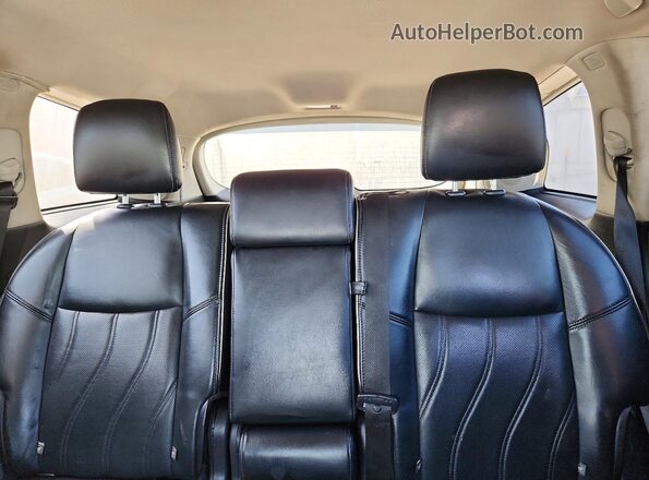 5N1DL0MN7HC552356 2017 INFINITI QX60 Gray უკანა სავარძლების ხედი