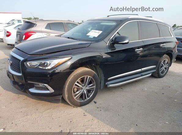 5N1DL0MN7HC554592 2017 INFINITI QX60 Black Front left