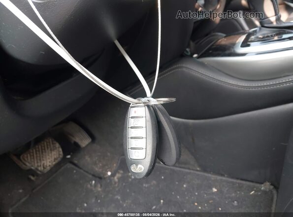 5N1DL0MN7HC554592 2017 INFINITI QX60 Black Dashboard view