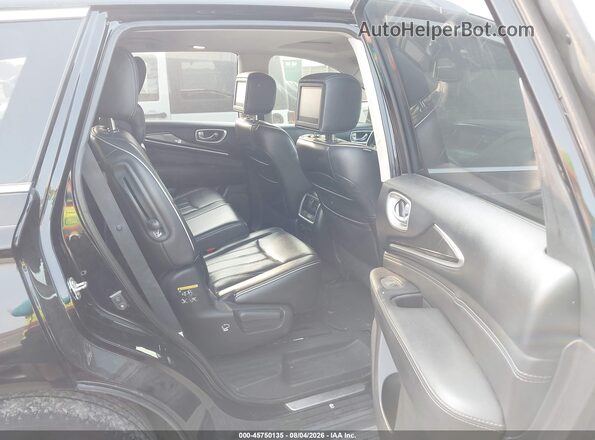5N1DL0MN7HC554592 2017 INFINITI QX60 Black VIN sticker view
