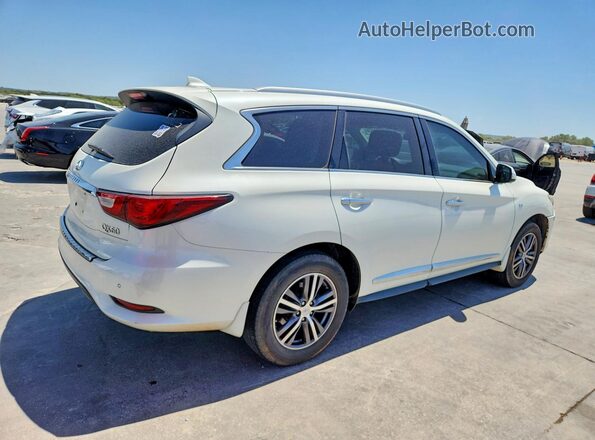 5N1DL0MN7HC555015 2017 INFINITI QX60 White Trasero derecho