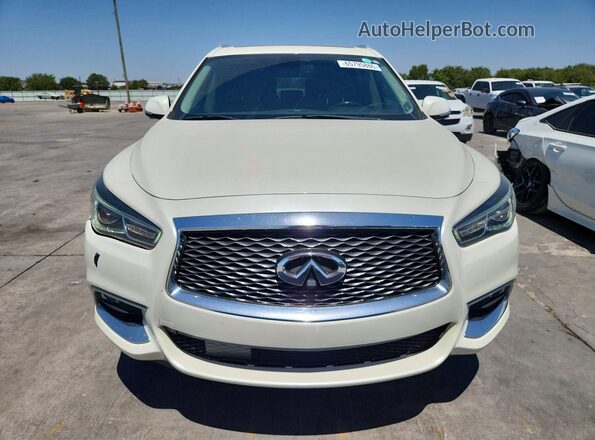5N1DL0MN7HC555015 2017 INFINITI QX60 White Vista frontal