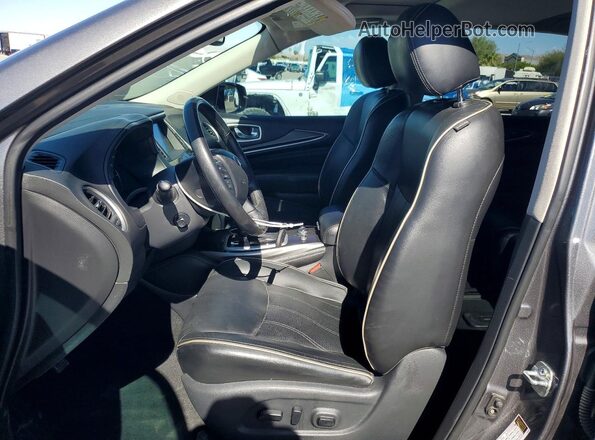 5N1DL0MN7JC528886 2018 INFINITI QX60 Gray Սալոնի դիմացի տեսք