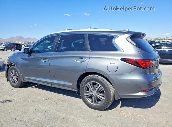5N1DL0MN7JC528886 2018 INFINITI QX60 Gray Հետևի ձախ