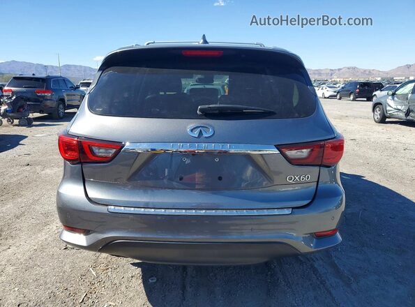 5N1DL0MN7JC528886 2018 INFINITI QX60 Gray Հետևի տեսք