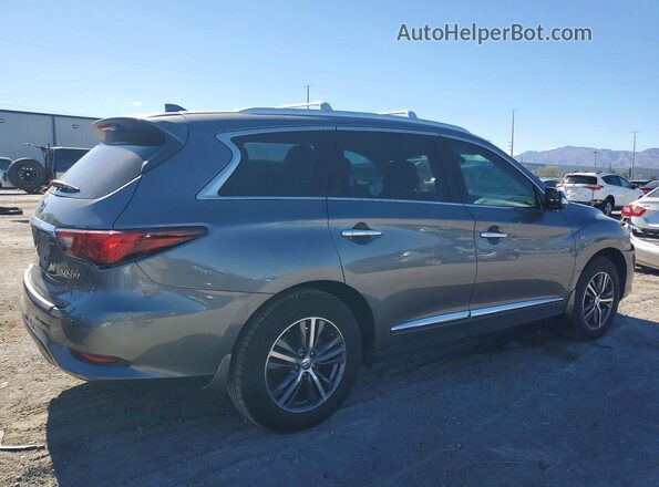 5N1DL0MN7JC528886 2018 INFINITI QX60 Gray Հետևի աջ