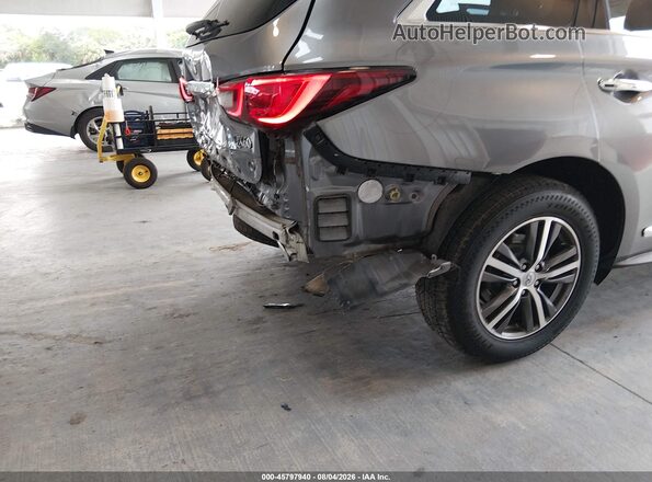 5N1DL0MN7JC530430 2018 INFINITI QX60 Серый Вид спереди