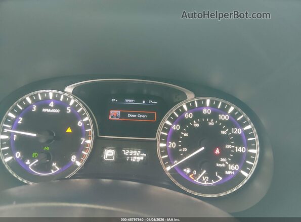 5N1DL0MN7JC530430 2018 INFINITI QX60 Серый Вид задних сидений
