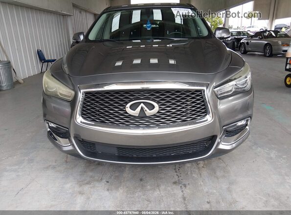 5N1DL0MN7JC530430 2018 INFINITI QX60 Серый Вид задней части салона