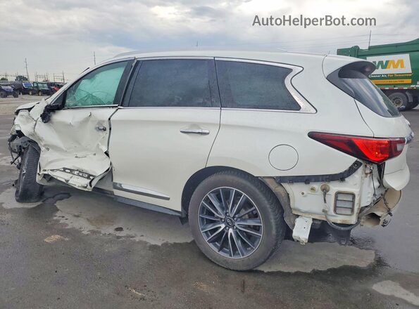 5N1DL0MN7JC531996 2018 INFINITI QX60 White Հետևի ձախ