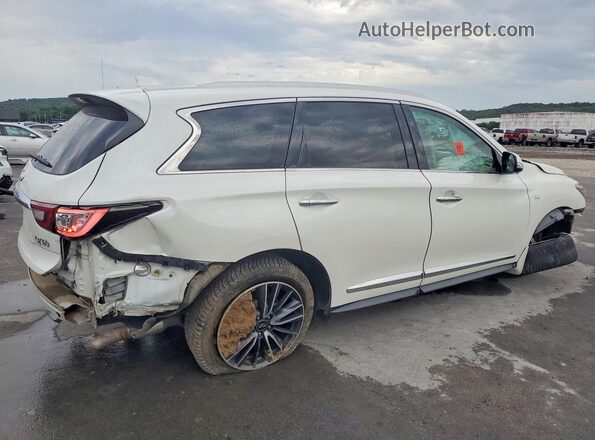 5N1DL0MN7JC531996 2018 INFINITI QX60 White Հետևի աջ