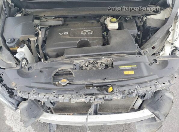 5N1DL0MN7JC531996 2018 INFINITI QX60 White Շարժիչի բաժամունքի տեսք