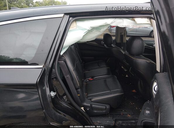 5N1DL0MN7KC516187 2019 INFINITI QX60 Black Vista de la etiqueta del VIN
