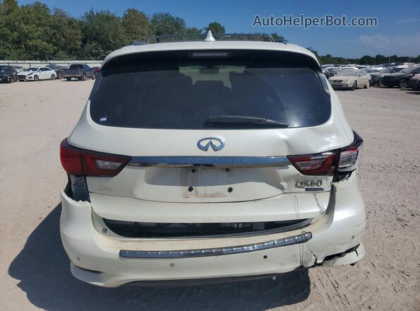 5N1DL0MN7KC528629 2019 INFINITI QX60 Белый Вид сзади