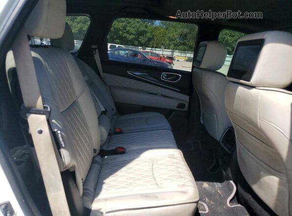 5N1DL0MN7KC528629 2019 INFINITI QX60 Белый Вид задних сидений