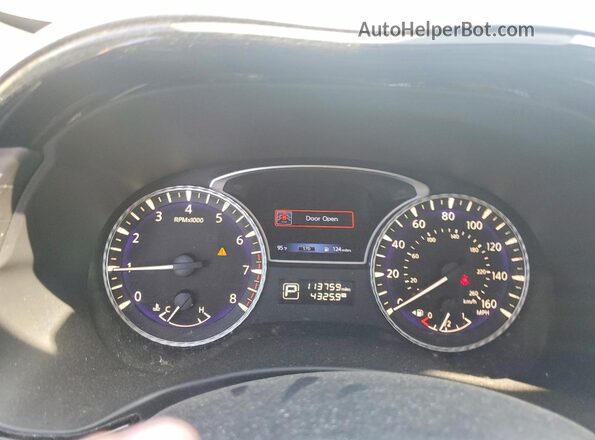 5N1DL0MN7KC528629 2019 INFINITI QX60 Белый Вид щитка приборов
