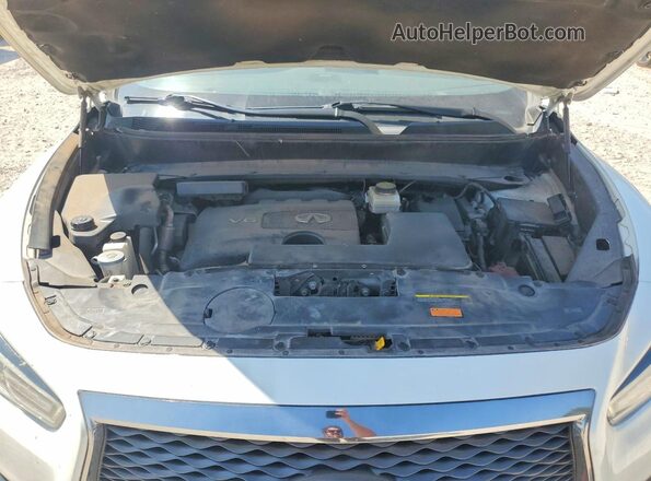 5N1DL0MN7KC528629 2019 INFINITI QX60 Белый Вид задней части салона