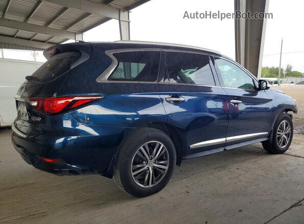 5N1DL0MN7LC541429 2020 INFINITI QX60 Blue Հետևի աջ