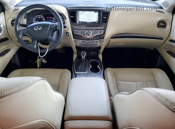 5N1DL0MN7LC541429 2020 INFINITI QX60 Blue Առջևի վահանակի տեսք