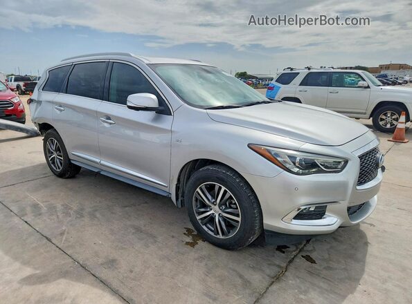 5N1DL0MN8HC520967 2017 INFINITI QX60 Silver Առջևի աջ