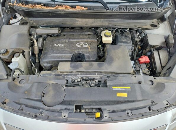 5N1DL0MN8HC520967 2017 INFINITI QX60 Silver Սալոնի հետևի տեսք