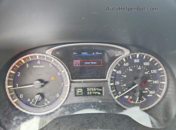5N1DL0MN8HC520967 2017 INFINITI QX60 Silver Սարքավորումների վահանակի տեսք
