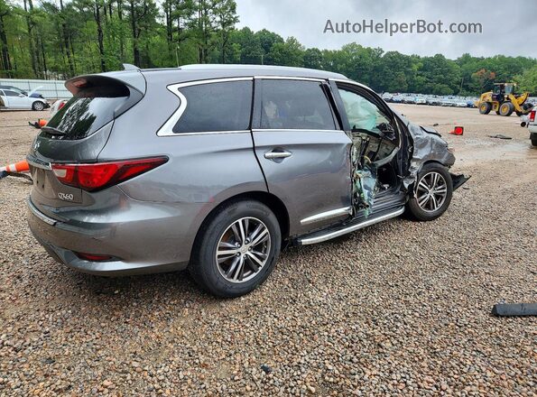 5N1DL0MN8HC524257 2017 INFINITI QX60 Gray Задня права чверть