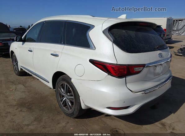 5N1DL0MN8HC540684 2017 INFINITI QX60 White Задня ліва чверть