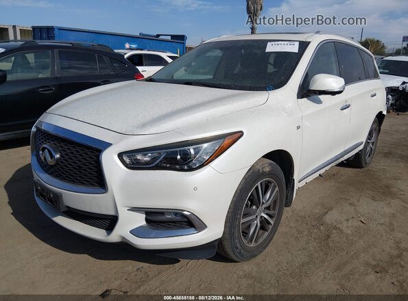 5N1DL0MN8HC540684 2017 INFINITI QX60 White Передня ліва чверть