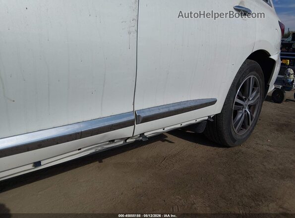 5N1DL0MN8HC540684 2017 INFINITI QX60 White Вид спереду
