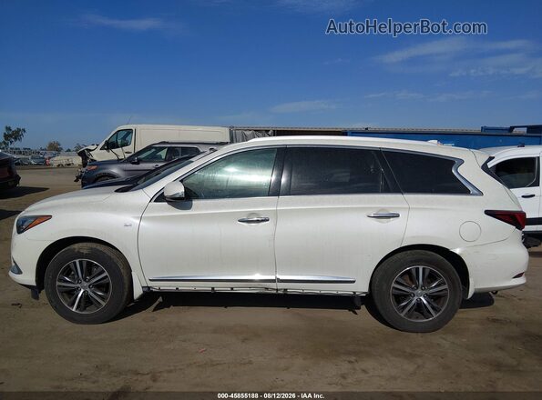 5N1DL0MN8HC540684 2017 INFINITI QX60 White Панорамний вид салону 360°
