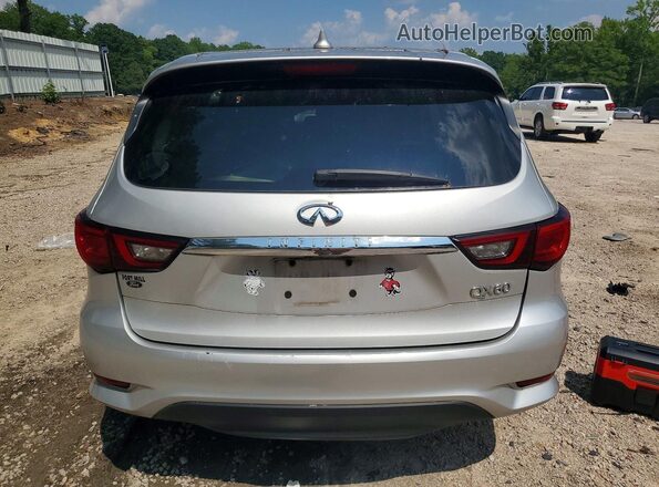 5N1DL0MN8JC534017 2018 INFINITI QX60 Gray Widok z tyłu