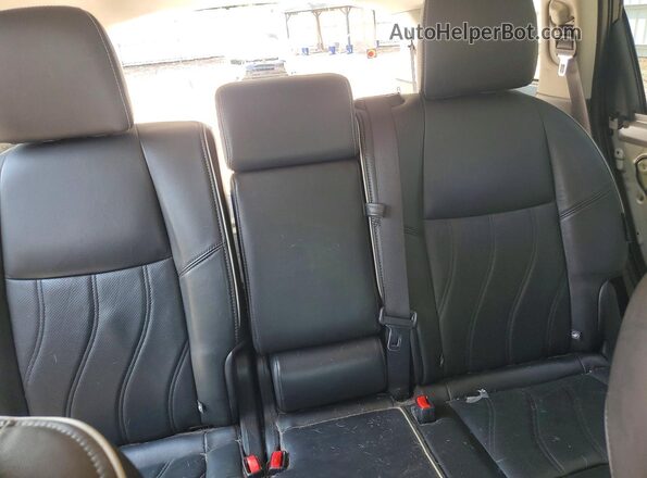 5N1DL0MN8JC534017 2018 INFINITI QX60 Gray Widok tylnych siedzeń