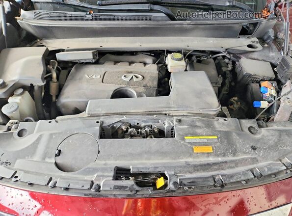 5N1DL0MN8KC502623 2019 INFINITI QX60 Maroon 