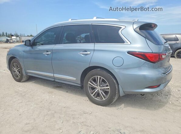 5N1DL0MN8KC510916 2019 INFINITI QX60 Blue უკანა მარცხენა