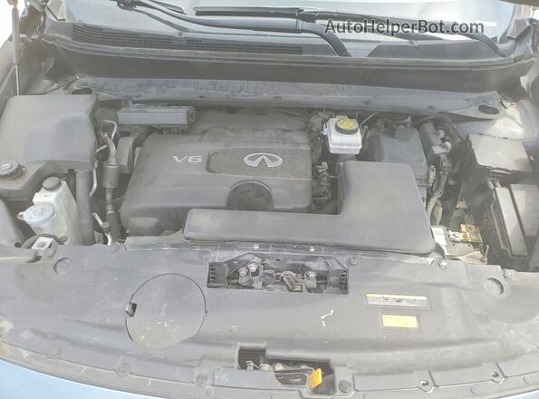 5N1DL0MN8KC510916 2019 INFINITI QX60 Blue ძრავის განყოფილების ხედი