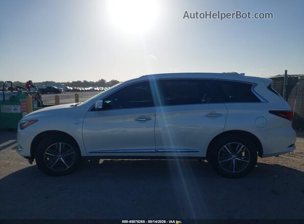 5N1DL0MN8KC516862 2019 INFINITI QX60 White Панорамний вид салону 360°