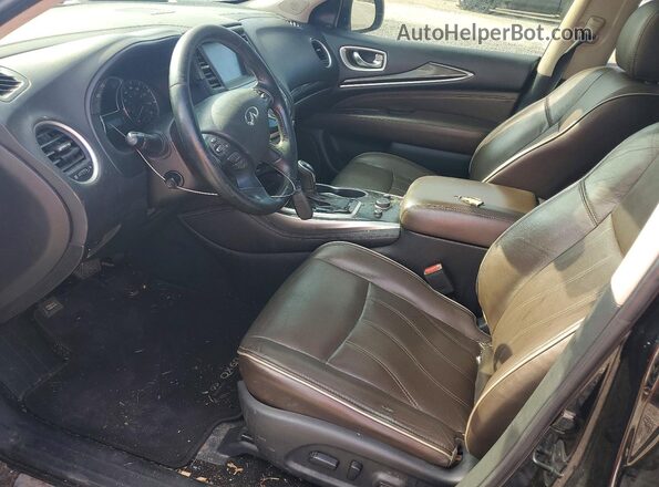 5N1DL0MN8KC520653 2019 INFINITI QX60 Black Vista de la etiqueta del VIN