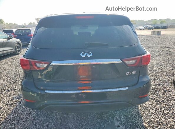 5N1DL0MN8KC520653 2019 INFINITI QX60 Black Vista interior trasera