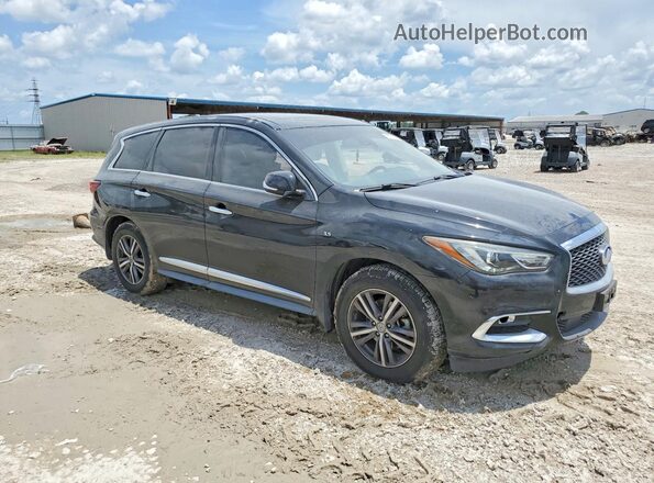 5N1DL0MN8KC529532 2019 INFINITI QX60 Black Delantero derecho