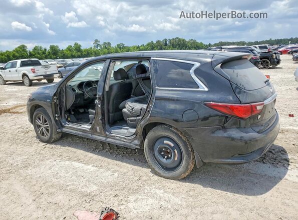 5N1DL0MN8KC529532 2019 INFINITI QX60 Black Trasero izquierdo